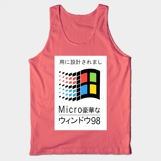 Designed for 98' Tank Top by VisualTrashN'Treasure